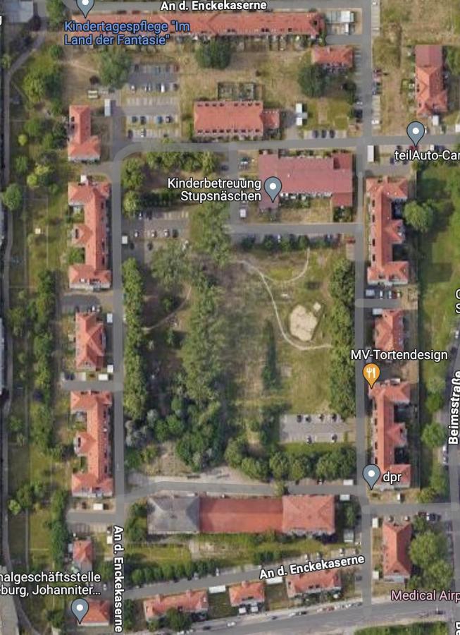Ruhig - Privatparkplatz - Barrierearm Quiet - Private Car Park - Low Barrier Magdeburg Eksteriør billede